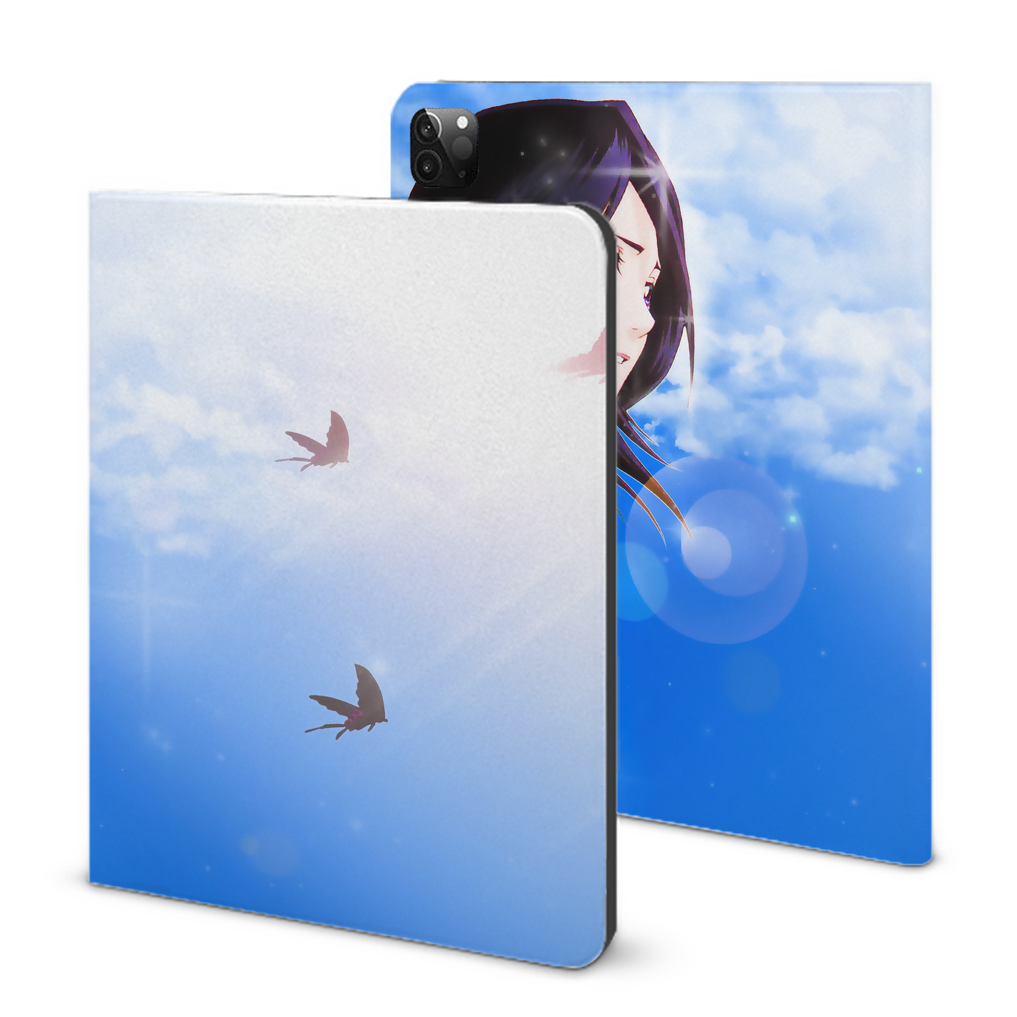 （画像用） ブリーチ BLEACH IPadケース ペンホルダー付き ブックスタイルデザイン
